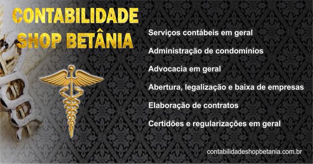 Foto do produto Contabilidade Shop Betânia